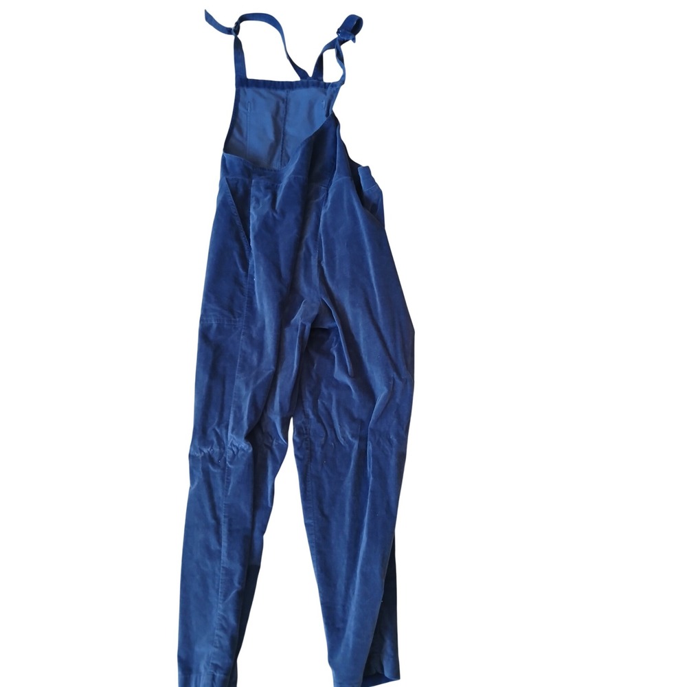 Aerie Women's‎ Blue velour Overalls Size S
